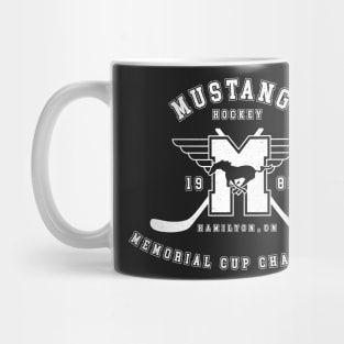 Mustangs Hockey - Memorial Cup Champions (white) Mug